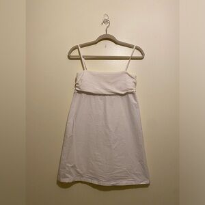 LOW CLASSIC Classic White Mini Dress. Size M
